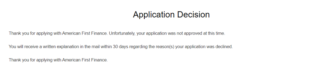 App Decision Error E